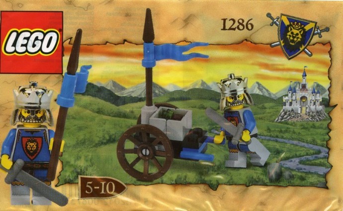 Конструктор LEGO (ЛЕГО) Castle 1286 King Leo's Spear Cart
