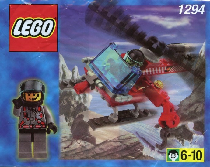 Конструктор LEGO (ЛЕГО) Town 1294 Fire Helicopter