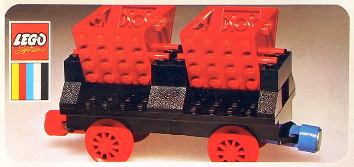 Конструктор LEGO (ЛЕГО) Trains 130 Double Tipper Wagon