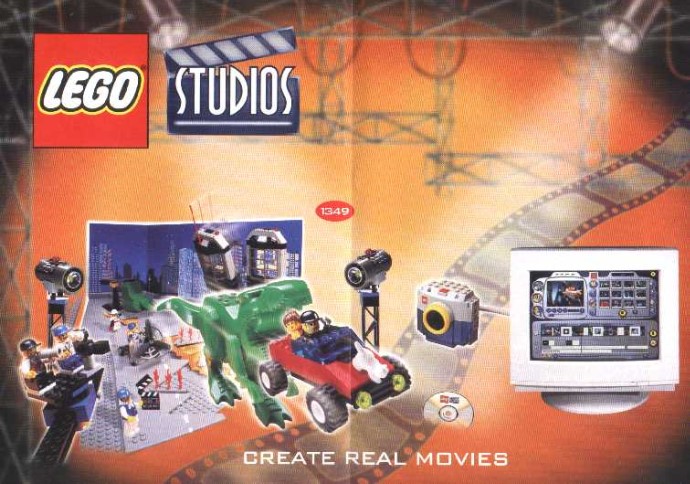 Конструктор LEGO (ЛЕГО) Studios 1349 Steven Spielberg Moviemaker Set