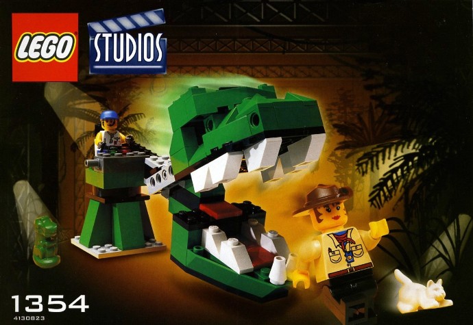 Конструктор LEGO (ЛЕГО) Studios 1354 Dino Head Attack