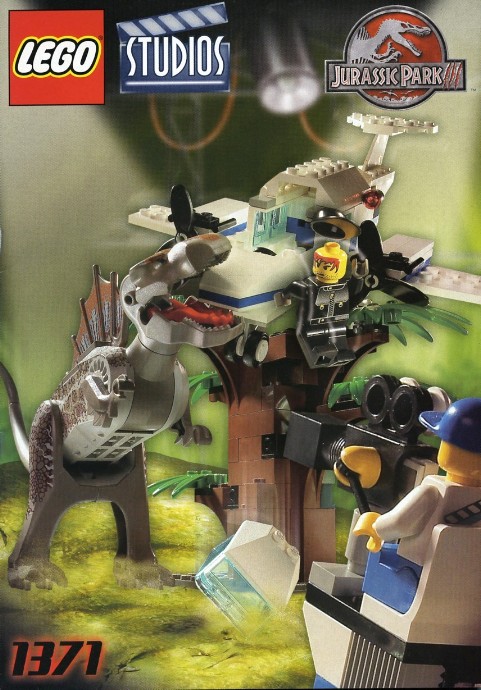 Конструктор LEGO (ЛЕГО) Studios 1371 Spinosaurus Attack
