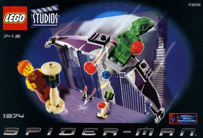 Конструктор LEGO (ЛЕГО) Studios 1374 Green Goblin