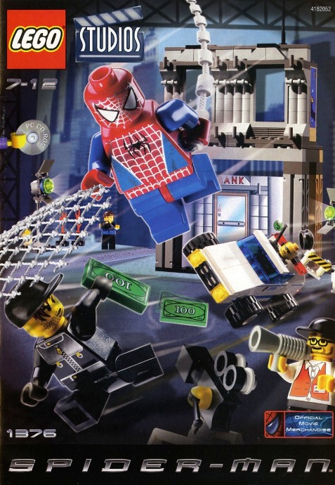 Конструктор LEGO (ЛЕГО) Studios 1376 Spider-Man Action Studio