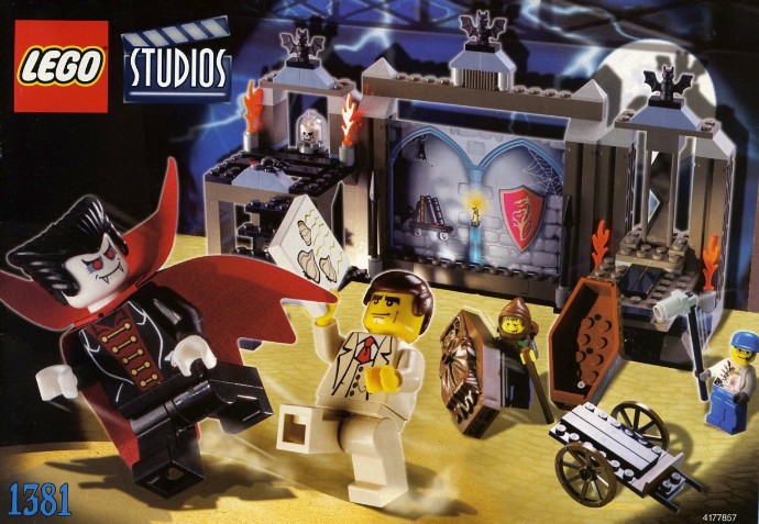 Конструктор LEGO (ЛЕГО) Studios 1381 Vampire's Crypt