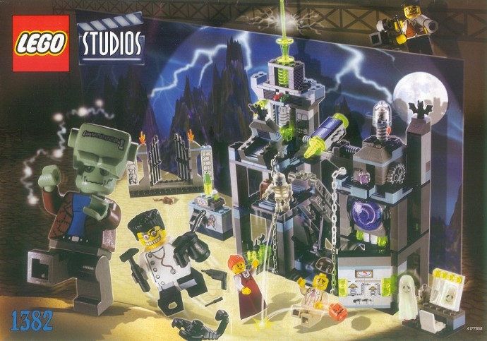 Конструктор LEGO (ЛЕГО) Studios 1382 Scary Laboratory