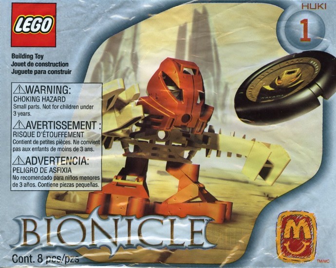 Конструктор LEGO (ЛЕГО) Bionicle 1388 Huki