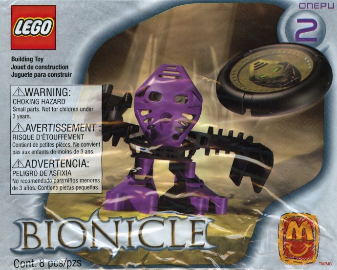 Конструктор LEGO (ЛЕГО) Bionicle 1389 Onepu
