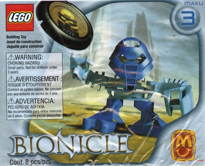 Конструктор LEGO (ЛЕГО) Bionicle 1390 Maku