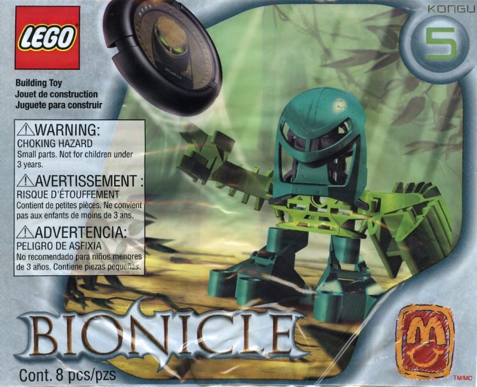 Конструктор LEGO (ЛЕГО) Bionicle 1392 Kongu