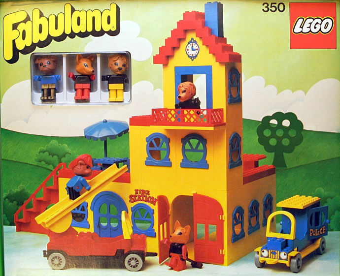 Конструктор LEGO (ЛЕГО) Fabuland 140 Town Hall