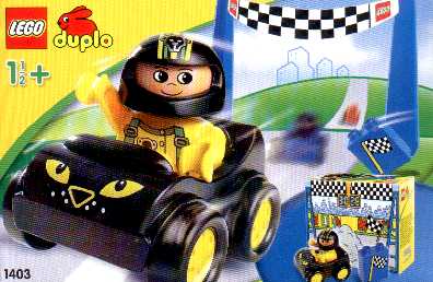 Конструктор LEGO (ЛЕГО) Duplo 1403 Racing Leopard
