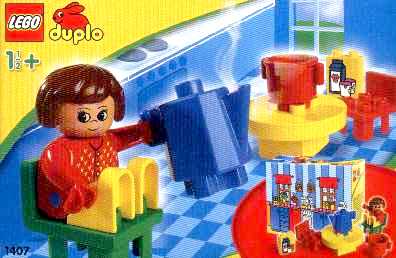 Конструктор LEGO (ЛЕГО) Duplo 1407 Cooking with Mummy