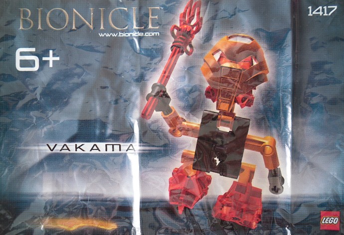Конструктор LEGO (ЛЕГО) Bionicle 1417 Vakama
