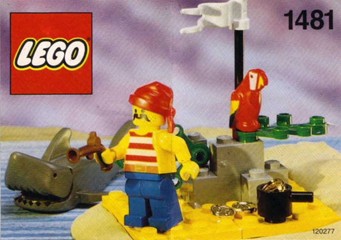 Конструктор LEGO (ЛЕГО) Pirates 1481 Pirates Desert Island