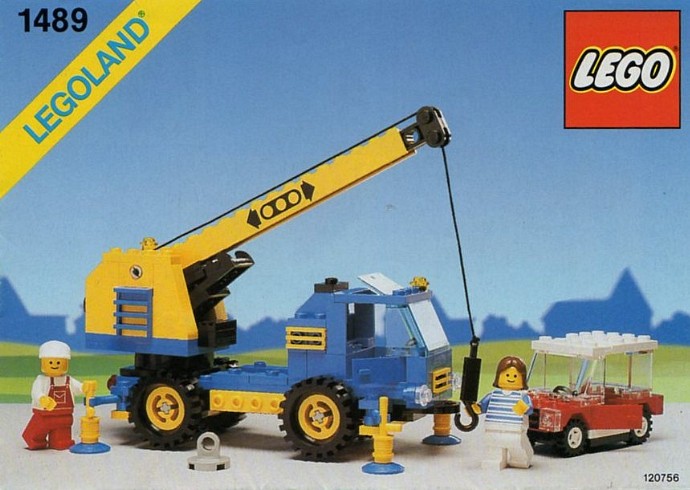Конструктор LEGO (ЛЕГО) Town 1489 Mobile Car Crane