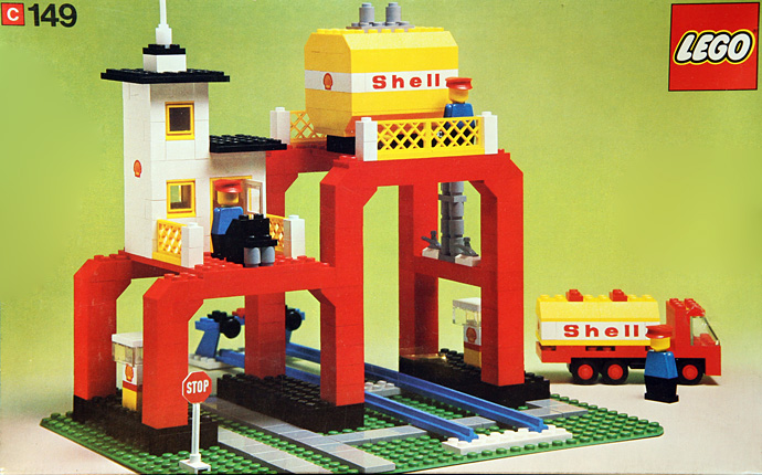 Конструктор LEGO (ЛЕГО) Trains 149 Fuel Refinery