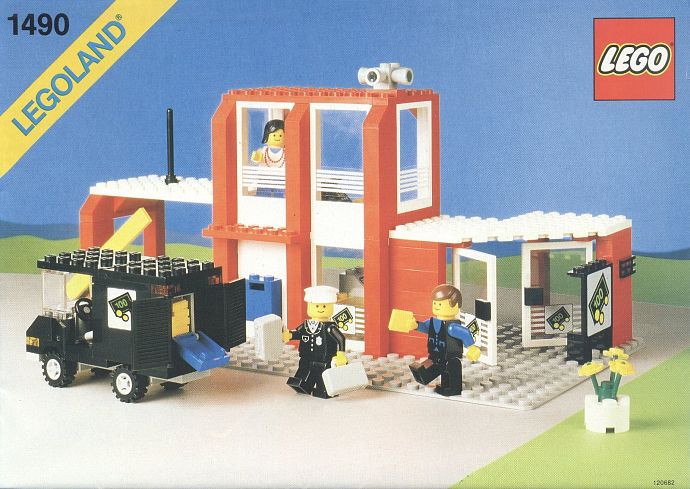Конструктор LEGO (ЛЕГО) Town 1490 Town Bank