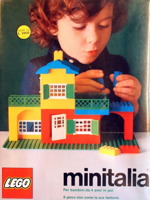 Конструктор LEGO (ЛЕГО) Minitalia 15 Large house set