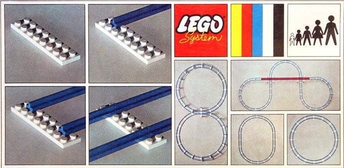 Конструктор LEGO (ЛЕГО) Trains 150 Straight Track