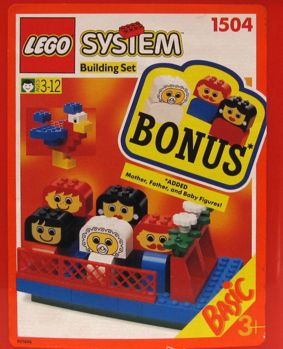 Конструктор LEGO (ЛЕГО) Basic 1504 Family Bucket, 3+