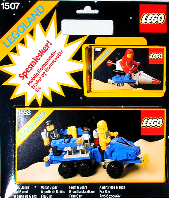 Конструктор LEGO (ЛЕГО) Space 1507 Special Two-Set Space Pack