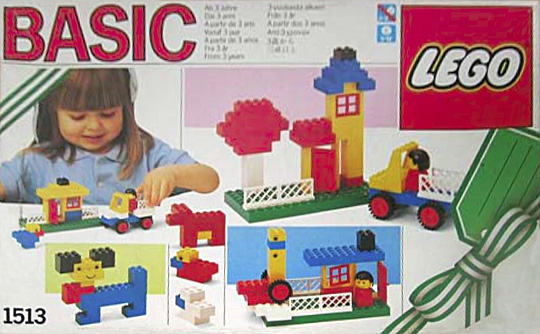 Конструктор LEGO (ЛЕГО) Basic 1513 Universal Building Set