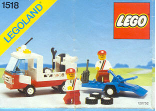 Конструктор LEGO (ЛЕГО) Town 1518 Racing Service Crew