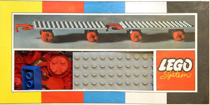 Конструктор LEGO (ЛЕГО) Trains 152 Two Train Wagons