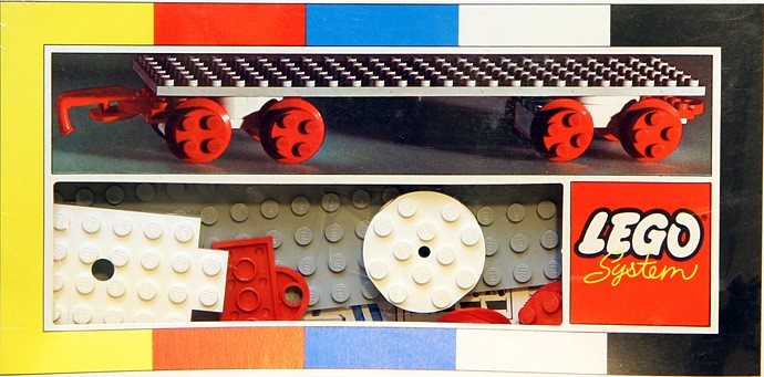 Конструктор LEGO (ЛЕГО) Trains 153 Large Train Wagon