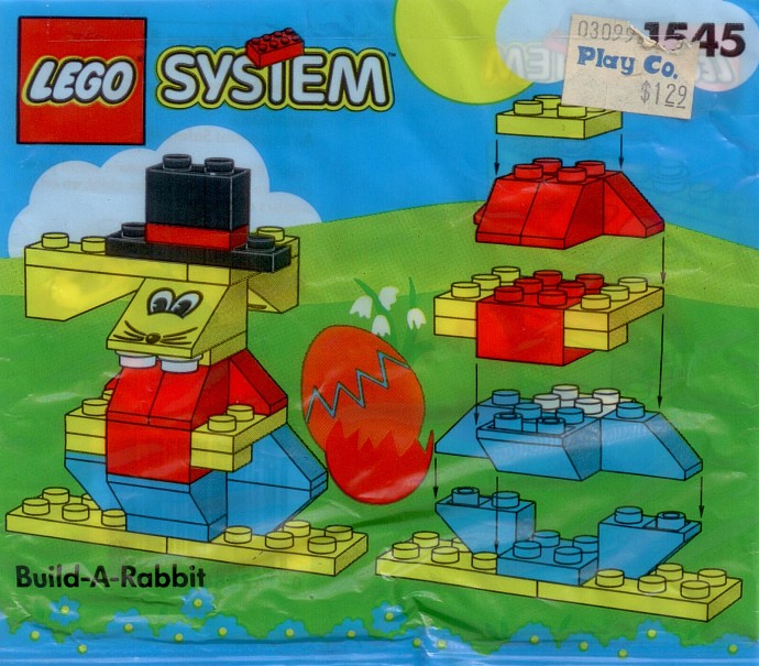 Конструктор LEGO (ЛЕГО) Basic 1545 Build-A-Rabbit