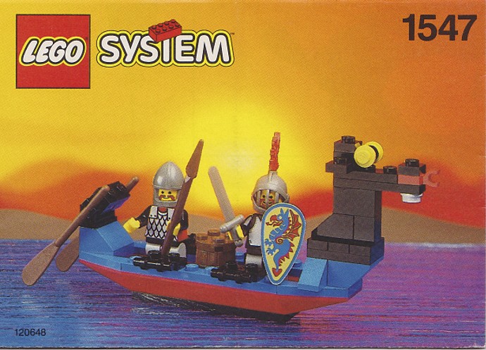 Конструктор LEGO (ЛЕГО) Castle 1547 Black Knights Boat