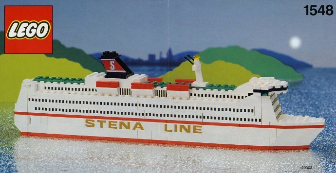 Конструктор LEGO (ЛЕГО) Promotional 1548 Stena Line Ferry