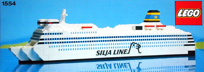 Конструктор LEGO (ЛЕГО) Promotional 1554 Silja Line Ferry