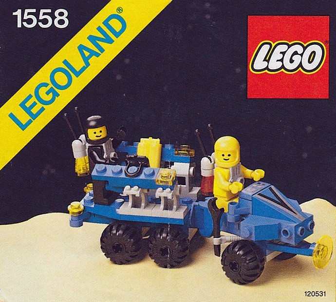 Конструктор LEGO (ЛЕГО) Space 1558 Mobile Command Trailer