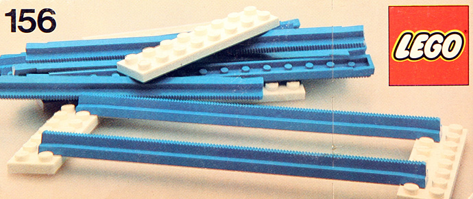 Конструктор LEGO (ЛЕГО) Trains 156 Straight Track