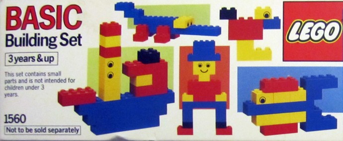Конструктор LEGO (ЛЕГО) Basic 1560 Basic Building Set