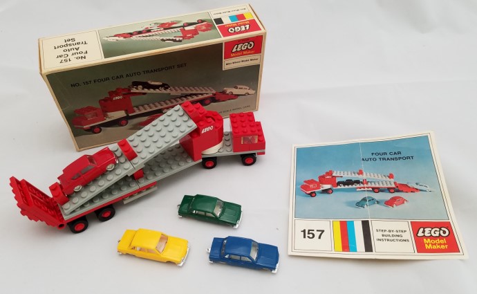 Конструктор LEGO (ЛЕГО) Samsonite 157 4 Car Auto Transport