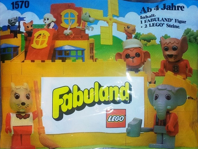 Конструктор LEGO (ЛЕГО) Fabuland 1570 Fabuland Character Polybag