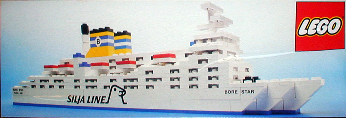 Конструктор LEGO (ЛЕГО) Promotional 1580 Silja Line Ferry