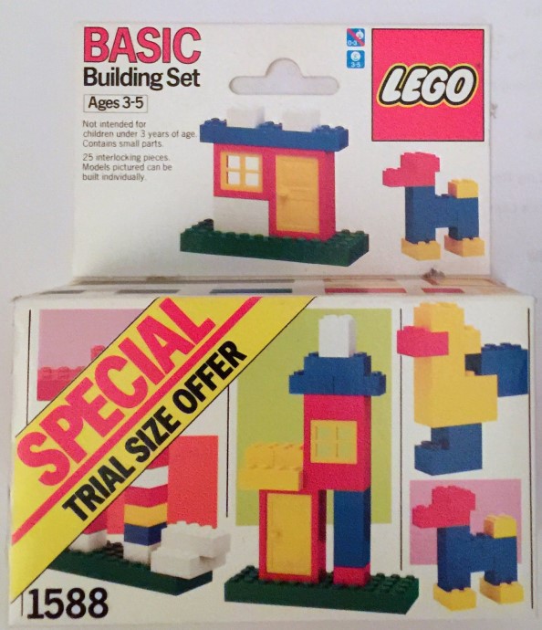 Конструктор LEGO (ЛЕГО) Basic 1588 Basic Building Set