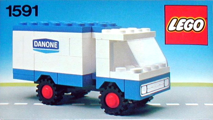 Конструктор LEGO (ЛЕГО) Town 1591 Danone Delivery Truck