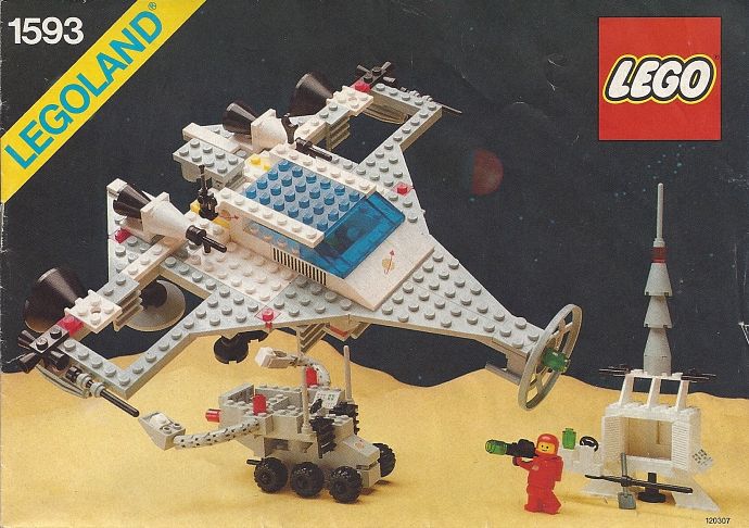 Конструктор LEGO (ЛЕГО) Space 1593 Super Model Building Instructions