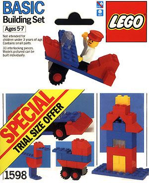 Конструктор LEGO (ЛЕГО) Basic 1598 Trial Size Offer