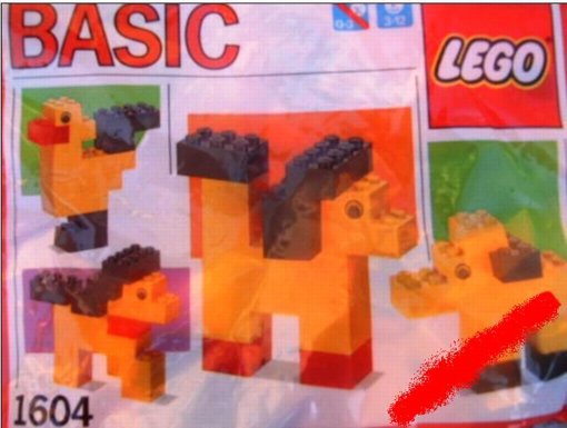 Конструктор LEGO (ЛЕГО) Basic 1604 Basic Set 3+