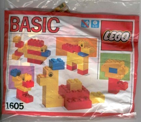 Конструктор LEGO (ЛЕГО) Basic 1605 Basic Set 3+