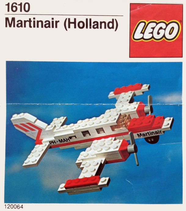 Конструктор LEGO (ЛЕГО) LEGOLAND 1610 Airliner