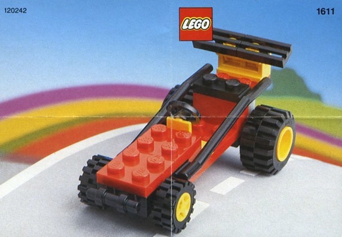 Конструктор LEGO (ЛЕГО) Town 1611 Red Race Car