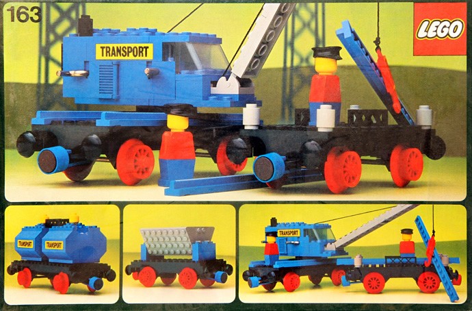 Конструктор LEGO (ЛЕГО) Trains 163 Cargo Wagon