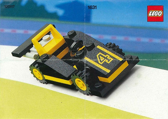 Конструктор LEGO (ЛЕГО) Town 1631 Black Race Car
